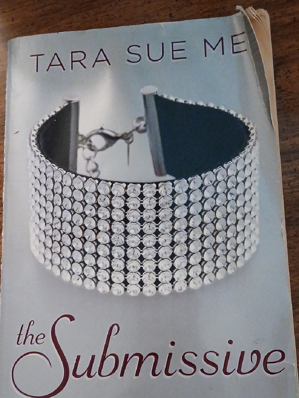 Tara Sue Me Silver Rhinestone Wide Cuff Bracelet